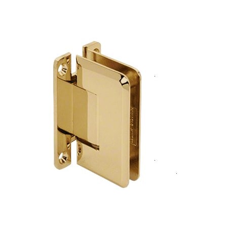 Unlacquered Brass Plymouth Series Wall Mount 'H' Back Plate Hinge